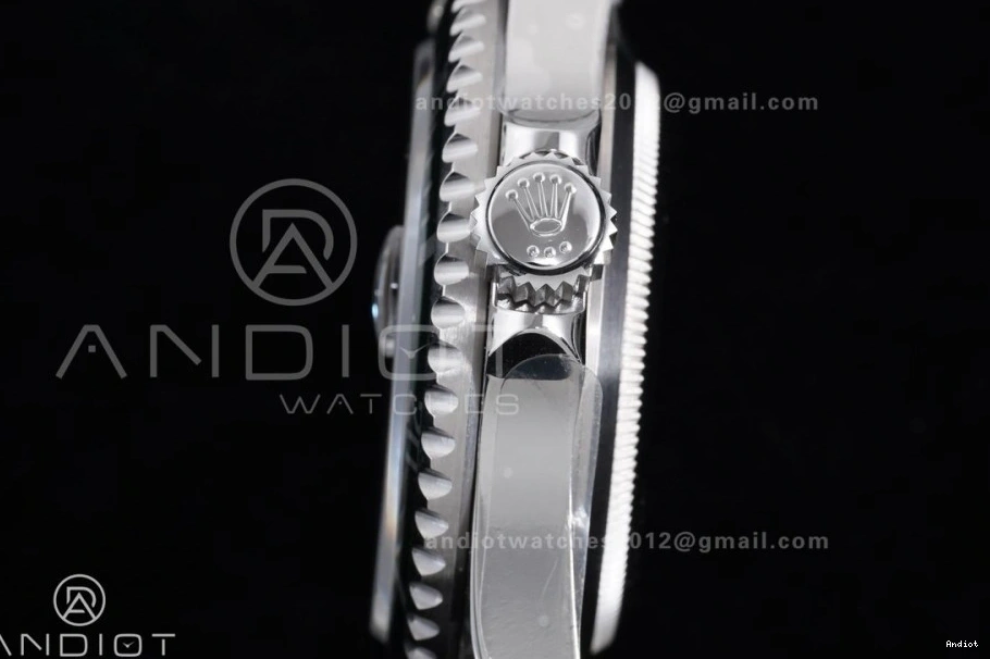 1:1 Steel Bracelet SS on LN SH3135 16610 Black Submariner 904L TMF Edition Best 0122